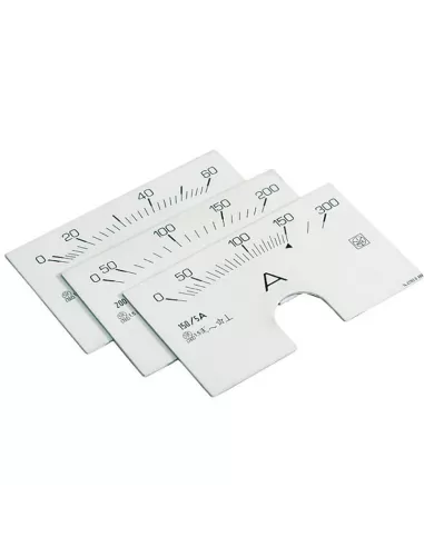 Bticino f2//50s btdin 50a scale for ammeter